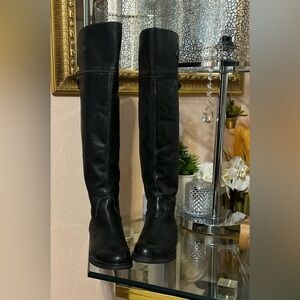 Harley-Davidson Black Over the Knee Boots